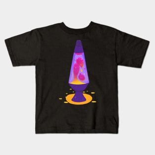 Groovy lava lamp Kids T-Shirt